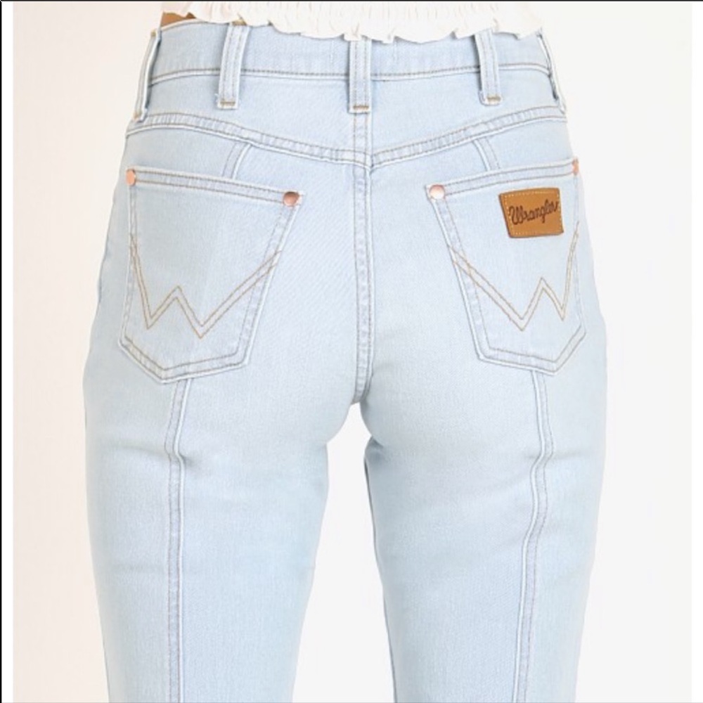 Wrangler modern high rise flare jeans